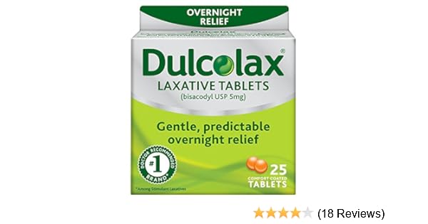 Dulcolax pink laxative tablets for colonoscopy